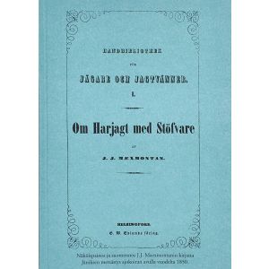 Om Harjagt med Stöfvare. Ajokoirametsästys